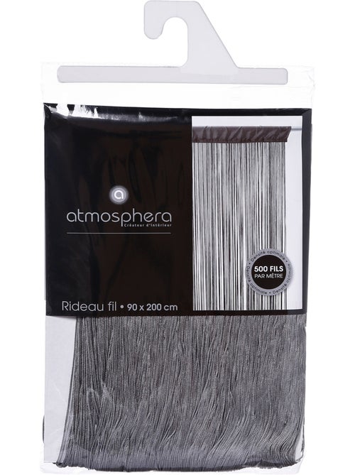 Cortina de alambre gris 90x200cm - Kiabi