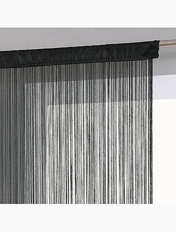 Cortina de alambre negro 90x200cm
