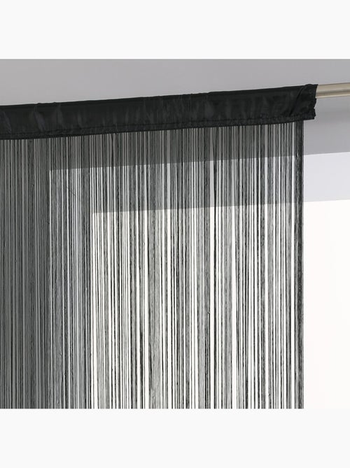 Cortina de alambre negro 90x200cm - Kiabi