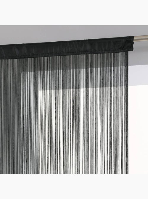 Cortina de alambre negro 90x200cm - Kiabi