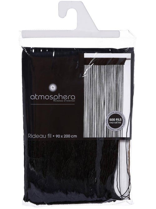 Cortina de alambre negro 90x200cm - Kiabi