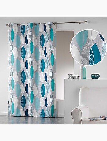 Cortina de algodón “farándola de hojas”