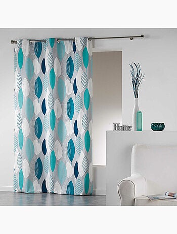 Cortina de algodón “farándola de hojas”