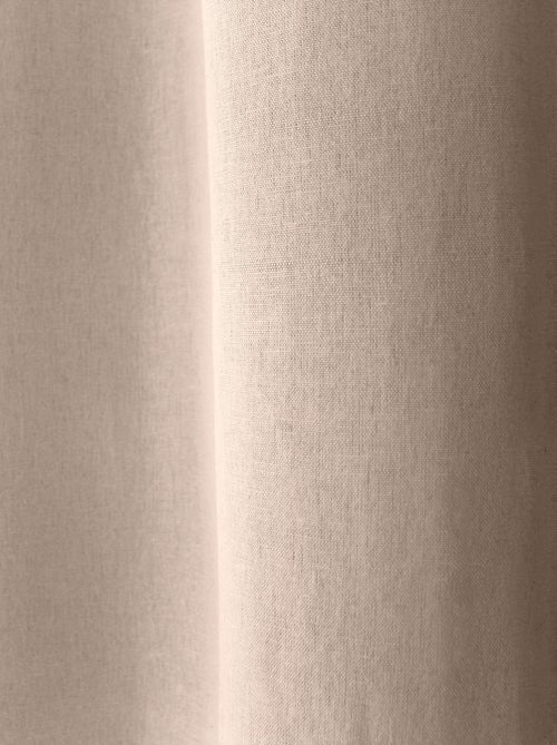 Cortina de algodón reciclado con efecto moteado - Kiabi