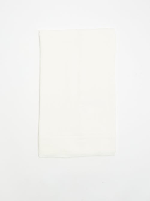 Cortina de algodón texturizado - 140 x 240 cm - Kiabi Cortina de algodón texturizado - 140 x 240 cm - Kiabi