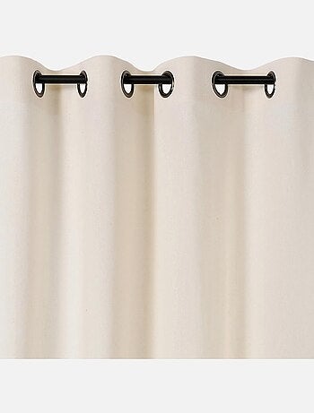 Cortina de algodón y cáñamo