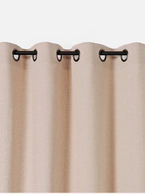 Cortina de algodón y cáñamo - Kiabi