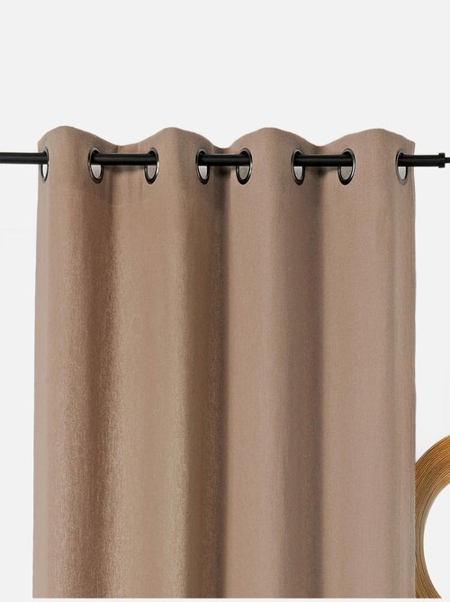 Cortina de algodón y cáñamo - Kiabi