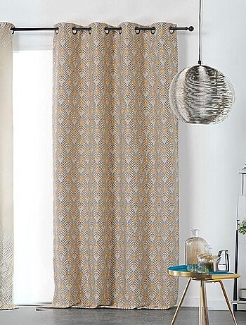 Cortina de arte decorativo jacquard