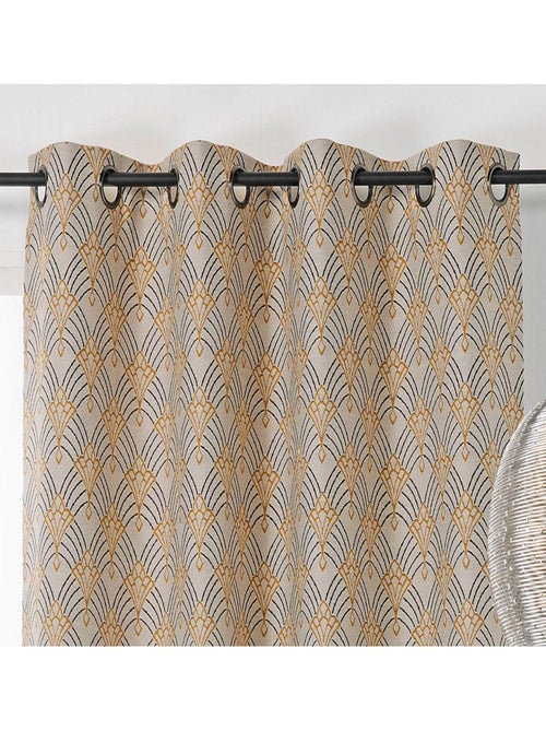 Cortina de arte decorativo jacquard - Kiabi Cortina de arte decorativo jacquard - Kiabi
