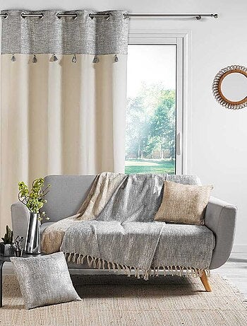 Cortina de decoración con estilo dorado