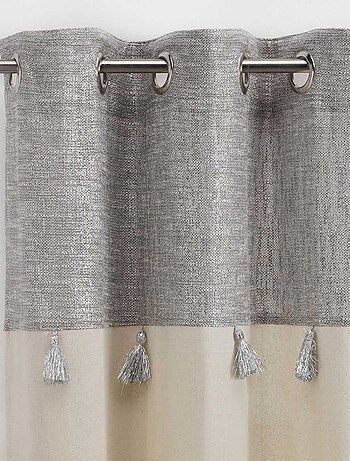 Cortina de decoración con estilo dorado