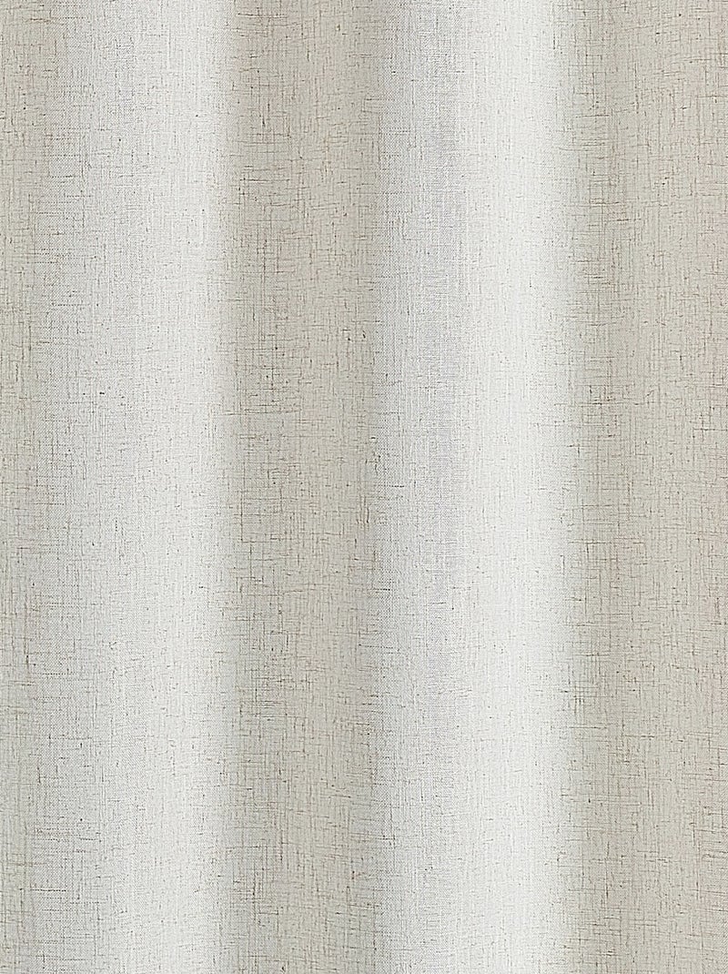 Cortina de decoración de poliéster/lin Madera natural - Kiabi