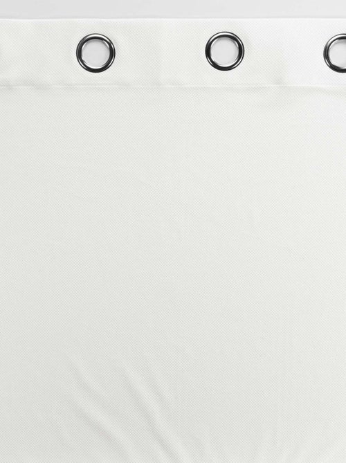 Cortina de decoración en terciopelo con relieve - Kiabi