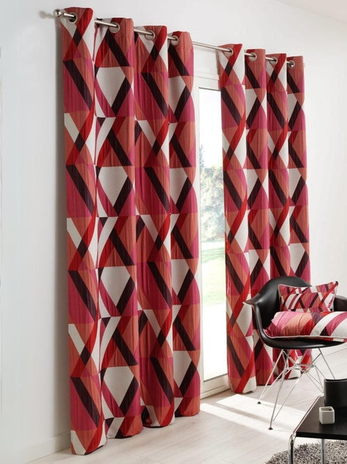 Cortina de decoración geométrica - Kiabi