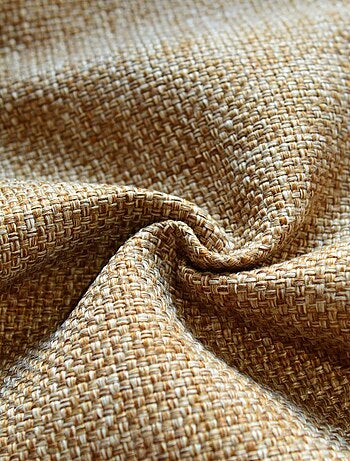 Cortina de decoración lisa y tramada