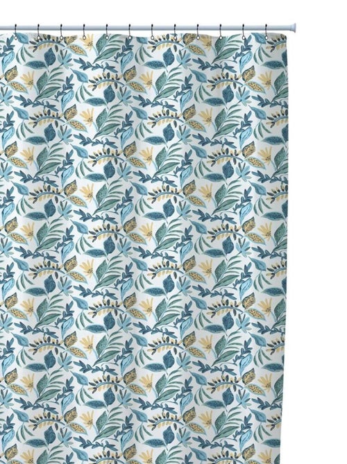 Cortina de ducha de poliéster con estampado tropical - Kiabi