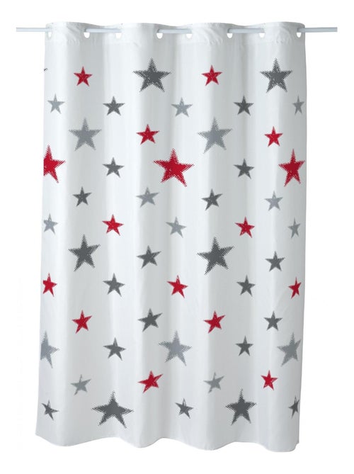 Cortina de ducha estampada de estrellas 180x200 cm – Guy Levasseur - Kiabi Cortina de ducha estampada de estrellas 180x200 cm – Guy Levasseur - Kiabi