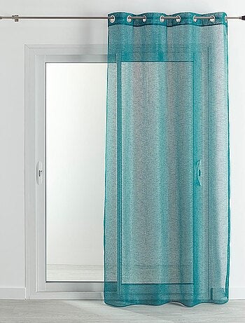 Cortina de estameña de fantasía con ojal