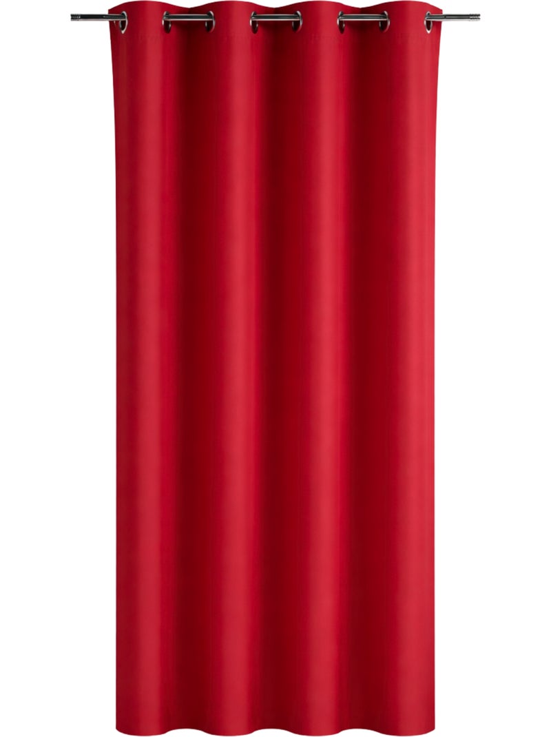 Cortina de exterior de color resistente a los rayos UV Rojo ladrillo - Kiabi