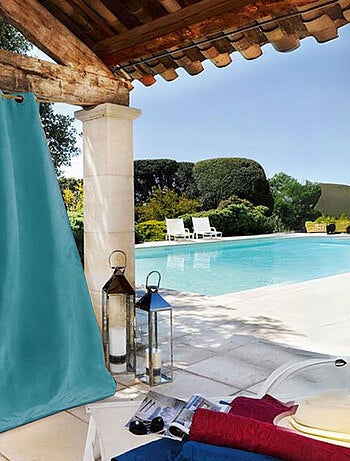 Cortina de exterior tejido outdoor