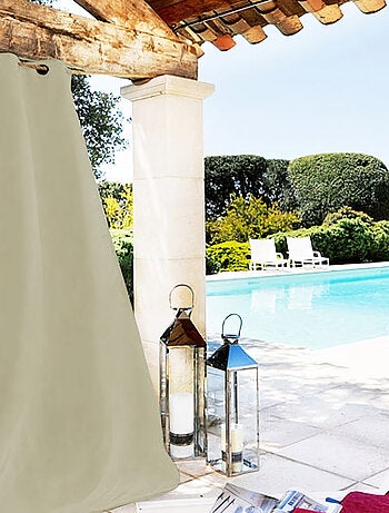 Cortina de exterior tejido outdoor