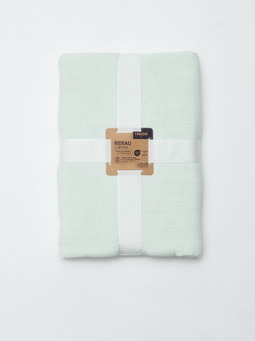 Cortina de gasa de algodón - Kiabi