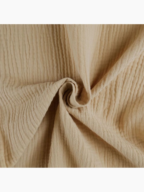 Cortina de gasa de algodón con ojales - Kiabi