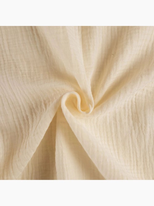 Cortina de gasa de algodón con ojales - Kiabi