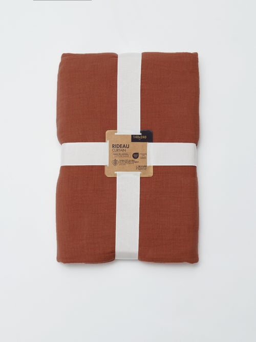 Cortina de gasa de algodón - Kiabi