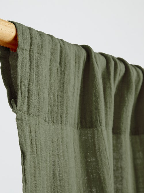 Cortina de gasa de algodón - Kiabi