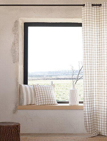 Cortina de guinga 100% algodón LOURMARIN