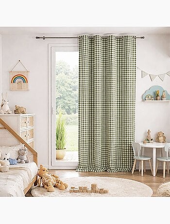 Cortina de guinga 100% algodón LOURMARIN