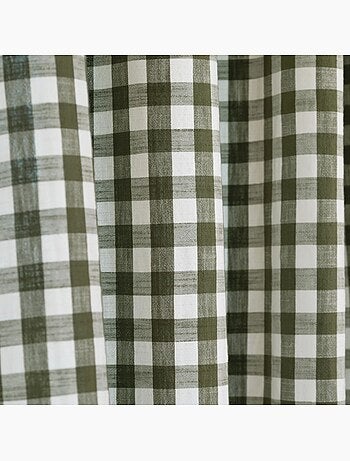 Cortina de guinga 100% algodón LOURMARIN