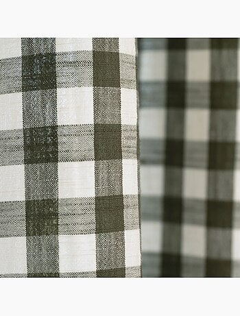 Cortina de guinga 100% algodón LOURMARIN