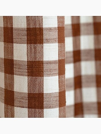 Cortina de guinga 100% algodón LOURMARIN