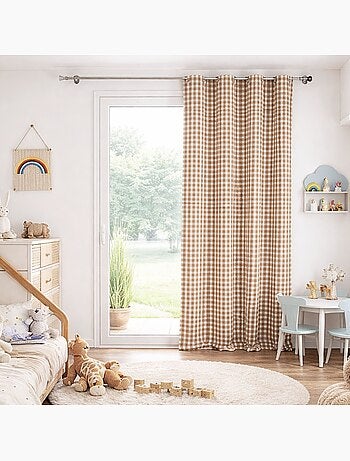 Cortina de guinga 100% algodón LOURMARIN