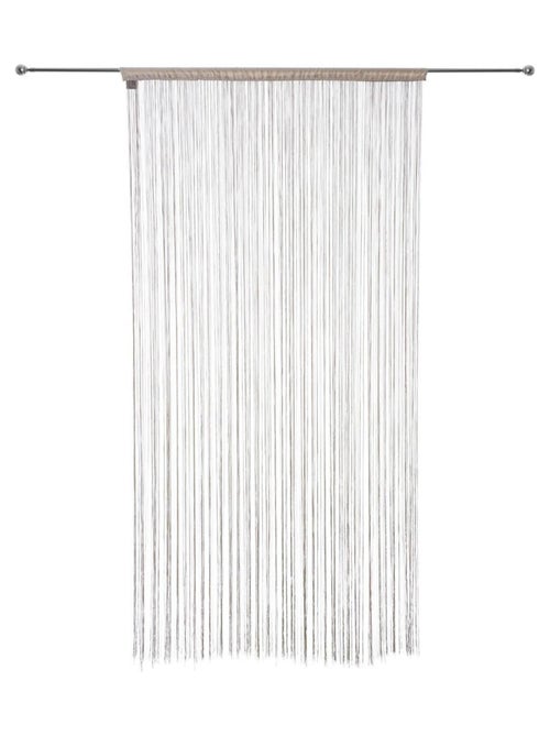 Cortina de hilos lisos y de colores - Kiabi