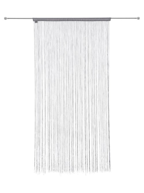 Cortina de hilos lisos y de colores - Kiabi