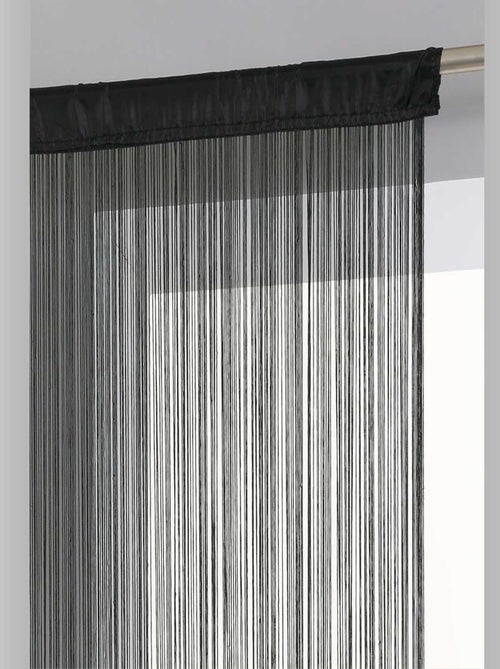 Cortina de hilos lisos y de colores - Kiabi