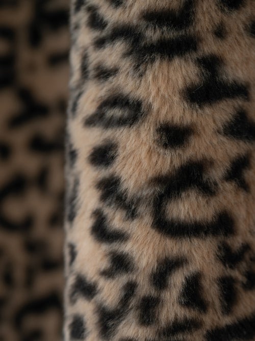 Cortina de imitación de piel de leopardo - Kiabi