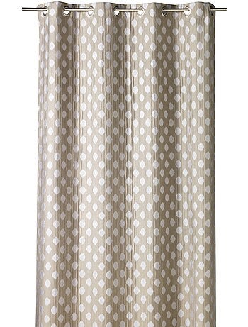 Cortina de jacquard con motivos redondeados, peso