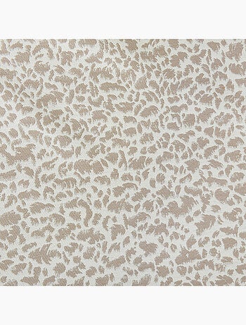 Cortina de jacquard con textura abstracta y ojales