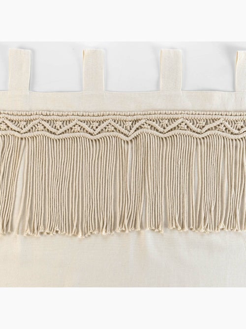 Cortina de lazo de macramé - Kiabi