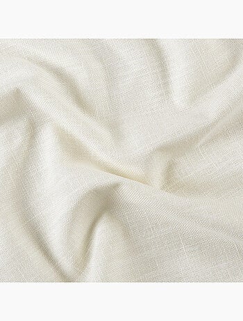 Cortina de lino con ojales