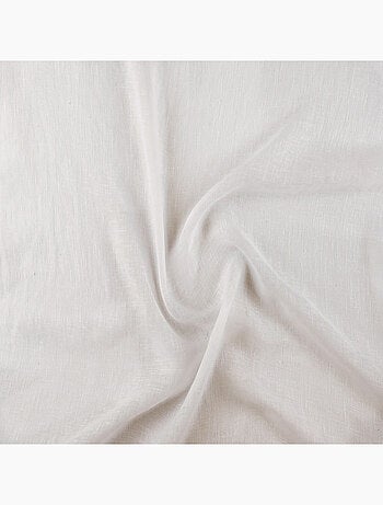 Cortina de malla de gasa de polilina con trenzado fruncido