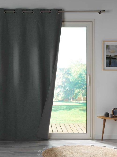 Cortina de microfibra 100% opaca - Kiabi