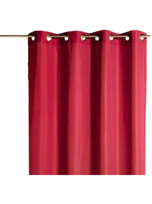 Cortina de microfibra lisa - Kiabi