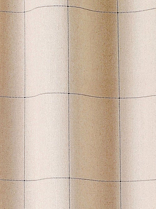 Cortina de mobiliario con cuadros grandes - Kiabi