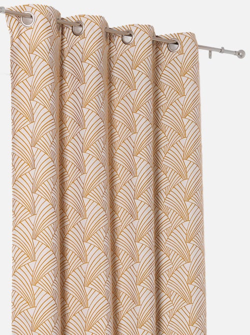 Cortina de mobiliario estampada arte decoración - Kiabi